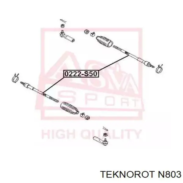 Drążek kierowniczy Teknorot N803 cena, od 17,54 USD