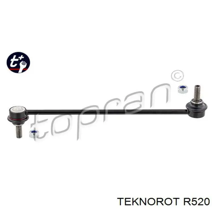 Do koszyka R520 Teknorot Łącznik stabilizatora przedniego