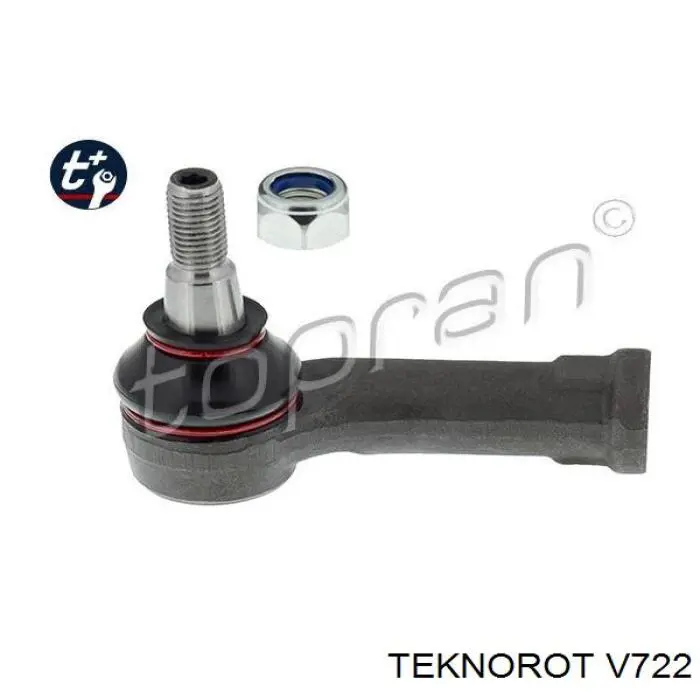 Do koszyka V722 Teknorot Końcówka drążka kierowniczego zewnętrzna