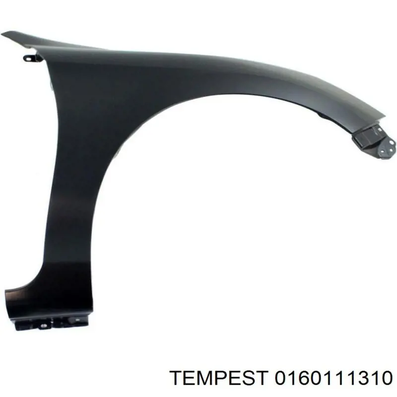 Błotnik przedni prawy Tempest 0160111310 cena, od 57,97 USD