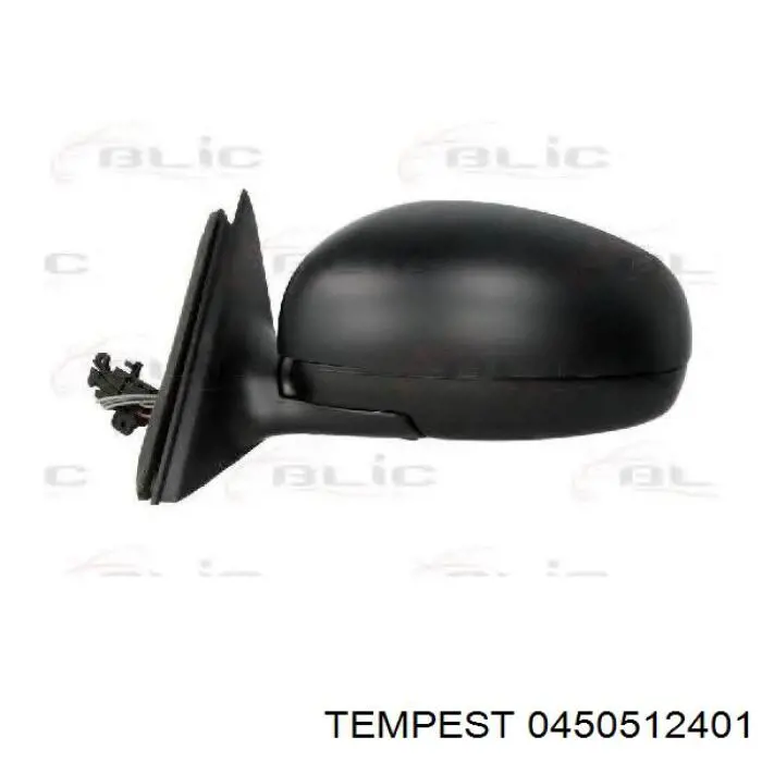 Obudowa lusterka wstecznego lewego 0450512401 Tempest