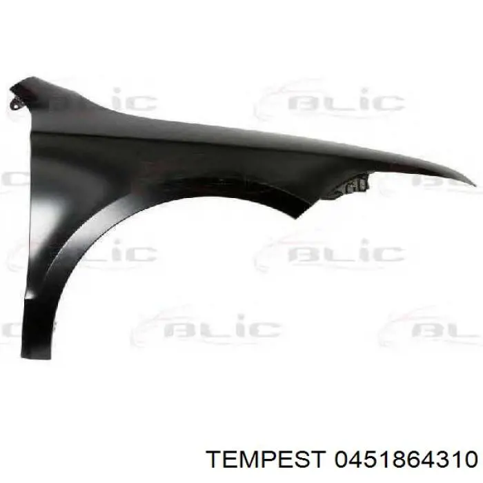 Błotnik przedni prawy Skoda SuperB II liftback (3T4) (2008 - 2015) cena, od 126,41 USD