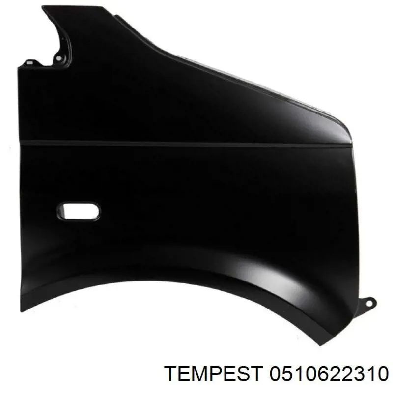 Błotnik przedni prawy do Volkswagen Multivan T5 7HM, 7HN, 7HF, 7EF, 7EM, 7EN