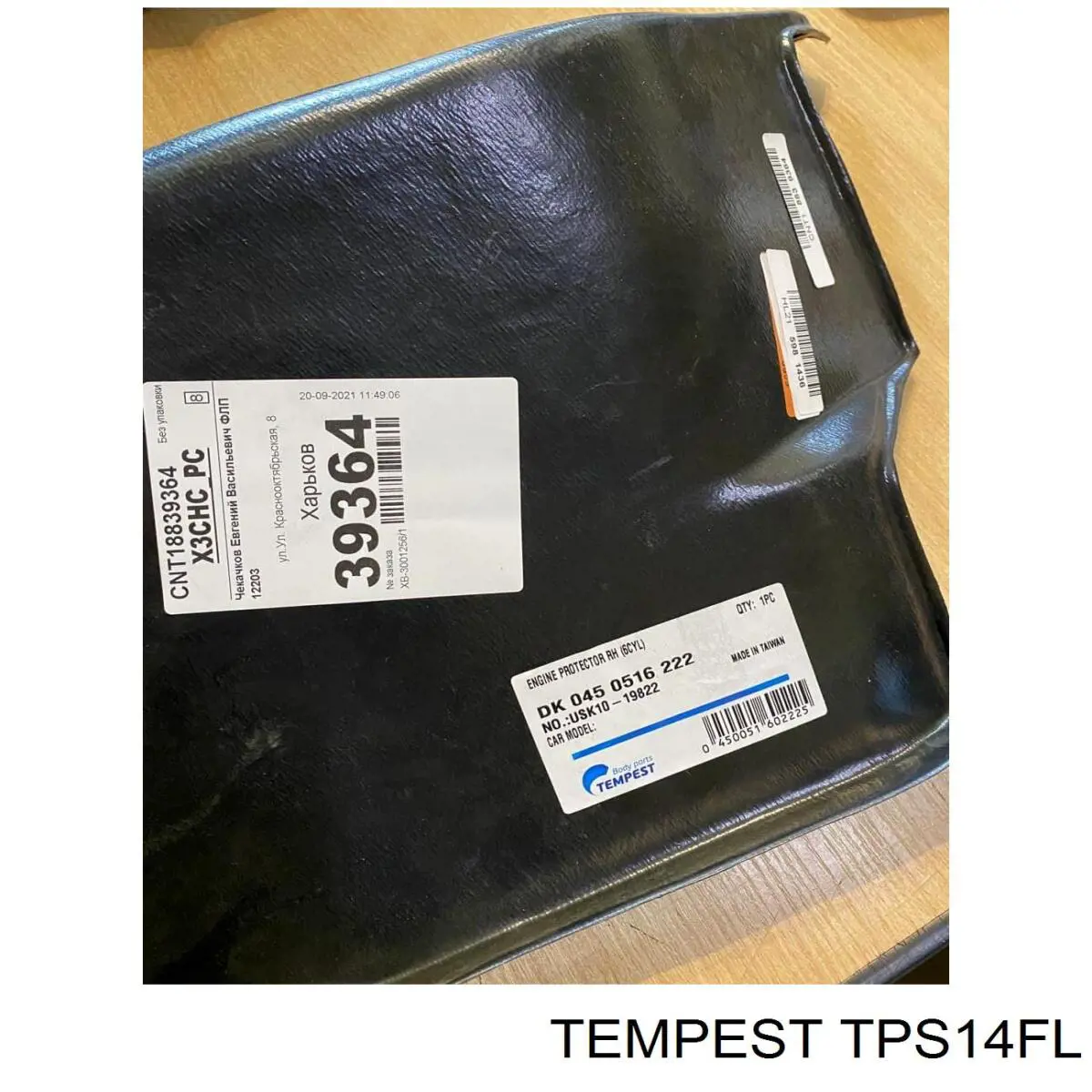 TPS14FL Tempest Pióro wycieraczki szyby przedniej pasażera