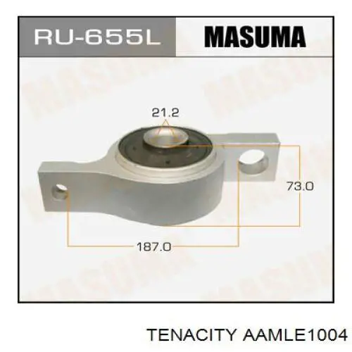 AAMLE1004 Tenacity Silentblock przedniego wahacza dolnego