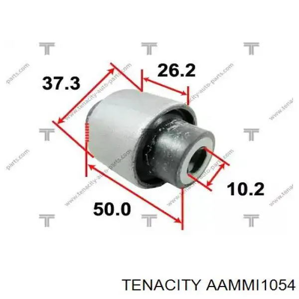 Silentblock tylnego wahacza poprzecznego Tenacity AAMMI1054