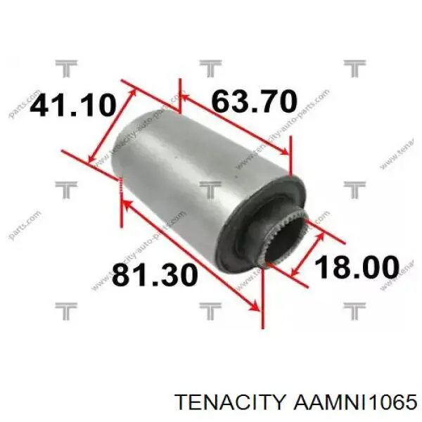Silentblock przedniego wahacza dolnego Tenacity AAMNI1065 cena, od 10,32 USD