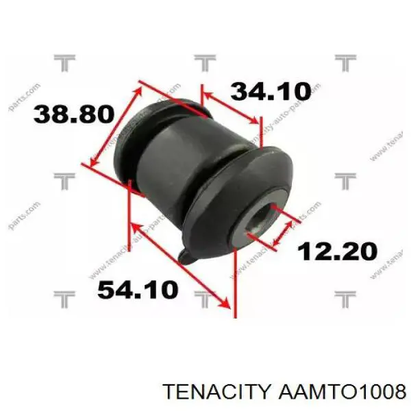 Silentblock przedniego wahacza dolnego AAMTO1008 Tenacity
