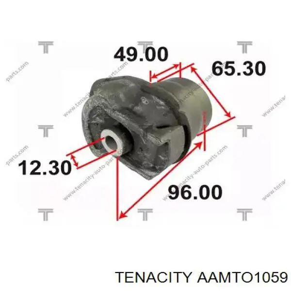 AAMTO1059 Tenacity silentblock tylnej belki