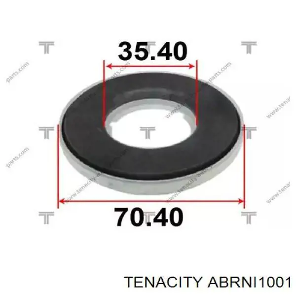 ABRNI1001 Tenacity Łożysko podporowe amortyzatora przedniego