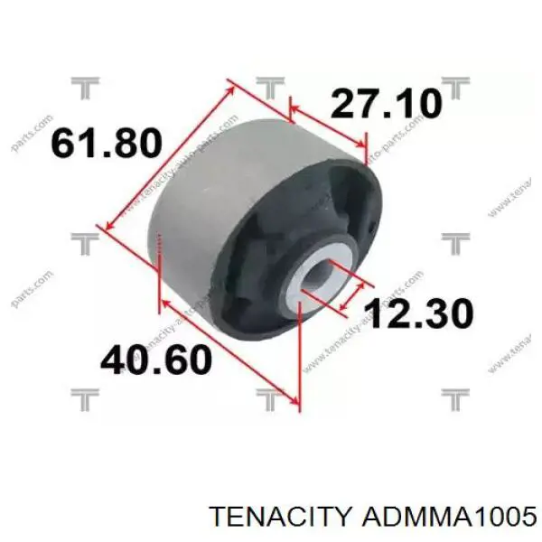 ADMMA1005 Tenacity silentblock trawersu do mocowania tylnego reduktora przedni