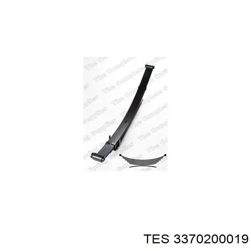 Resor przedni 3370200019 TES