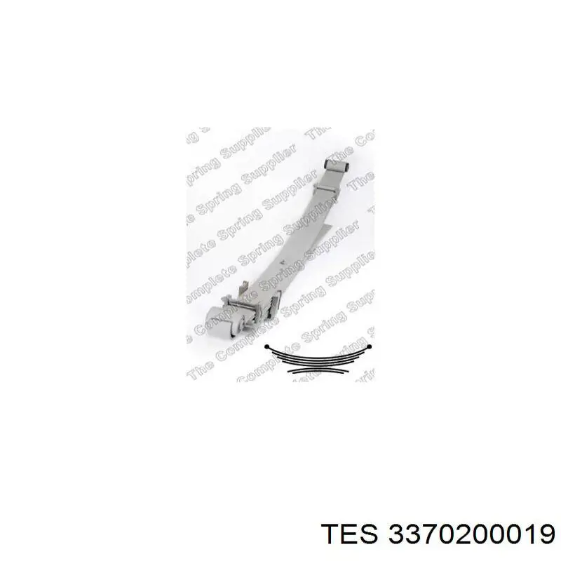 Resor przedni TES 3370200019 cena, od 139,36 USD