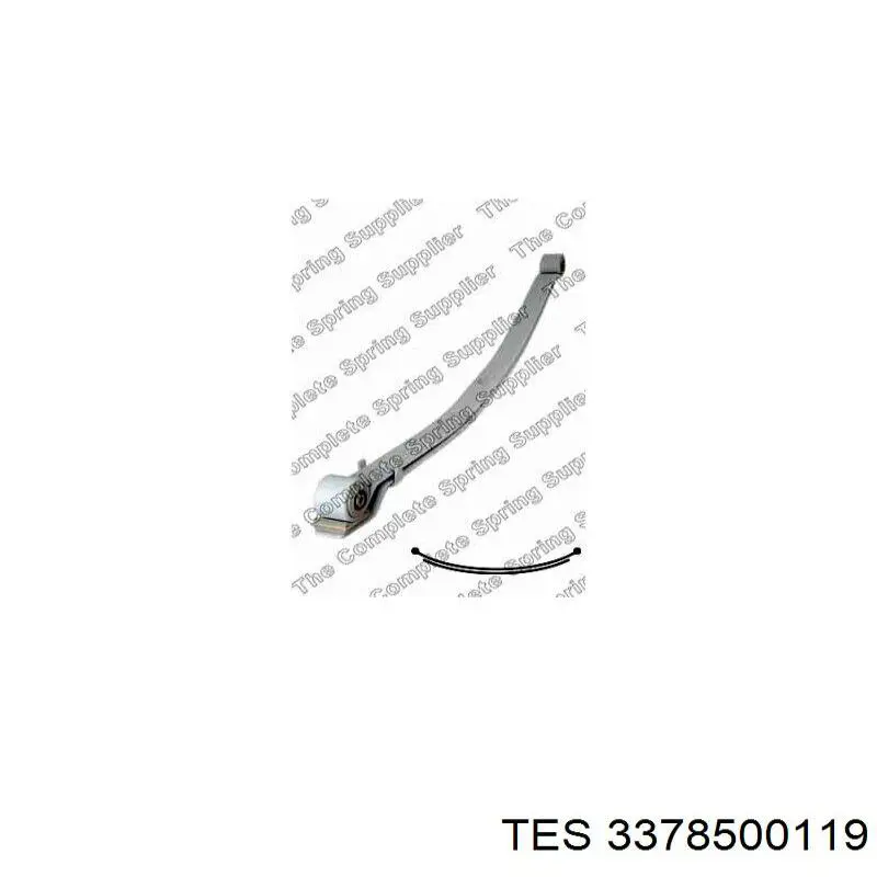 3378500119 TES Resor tylny
