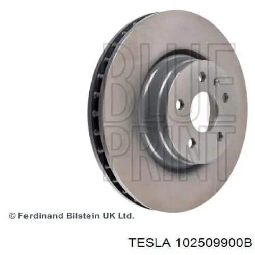 102509900B Tesla tarcza hamulcowa przednia