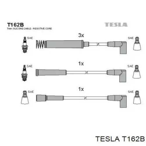 Zestaw przewodów wysokiego napięcia Tesla T162B cena, od 26,54 USD
