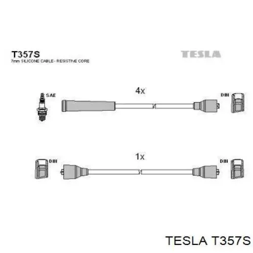 Filtr oleju T357S Tesla