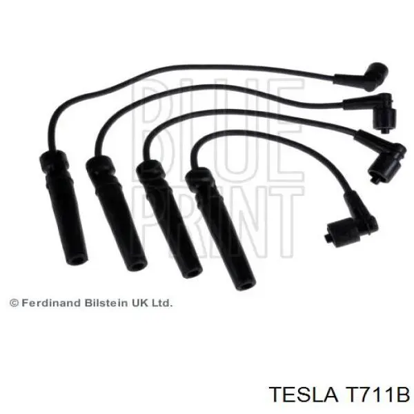 Do koszyka T711B Tesla Zestaw przewodów wysokiego napięcia