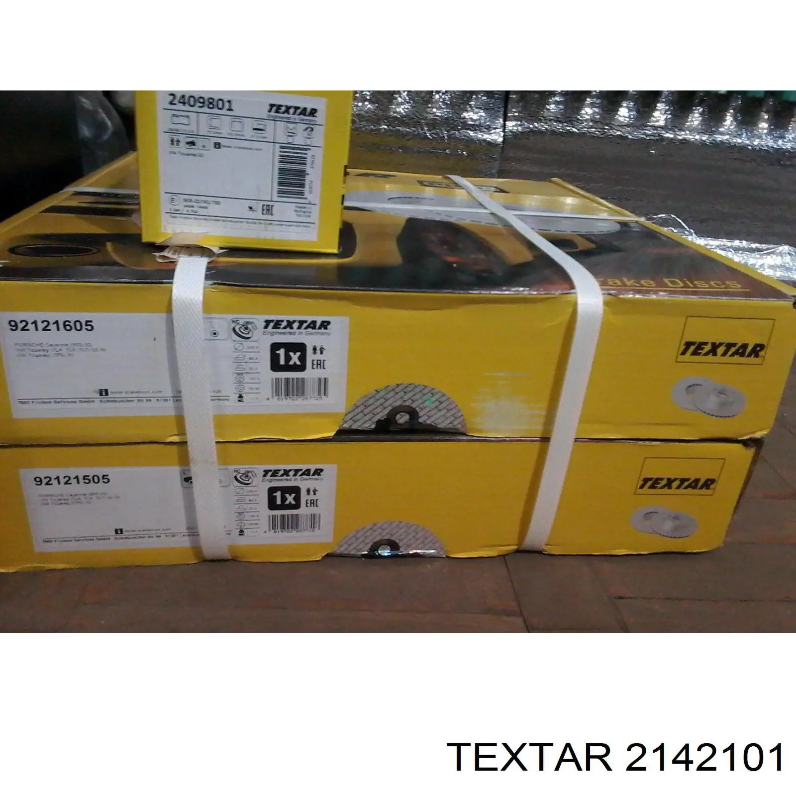 Okładziny (klocki) do hamulców tarczowych tylne Textar 2142101 cena, od 50,07 USD