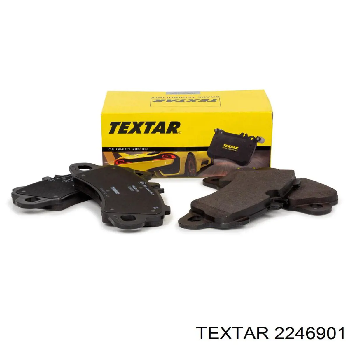 2246901 Textar Klocki hamulcowe przednie tarczowe