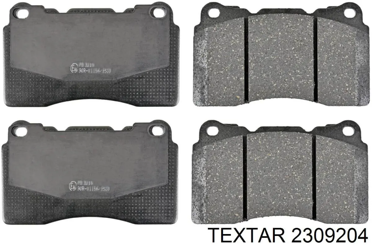 Klocki hamulcowe przednie tarczowe Textar 2309204 cena, od 31,53 USD