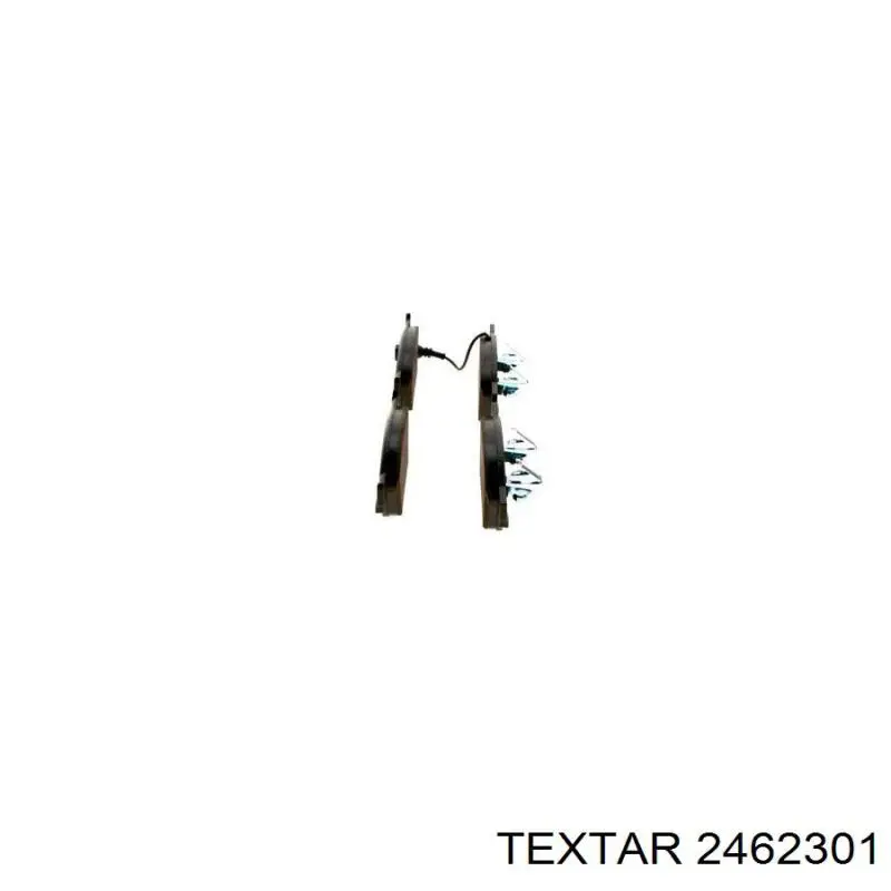 Do koszyka 2462301 Textar Klocki hamulcowe przednie tarczowe