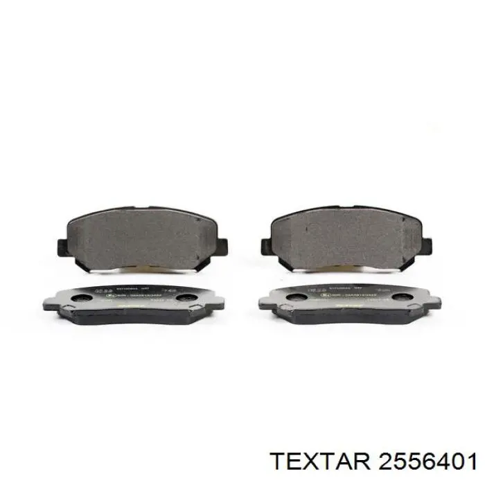 Do koszyka 2556401 Textar Klocki hamulcowe przednie tarczowe