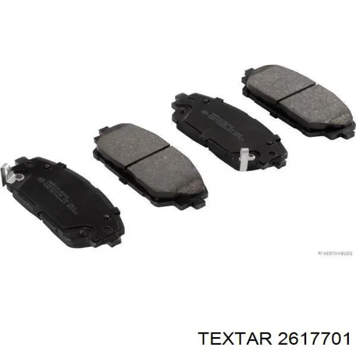 Klocki hamulcowe przednie tarczowe BDYG3328Z Mazda