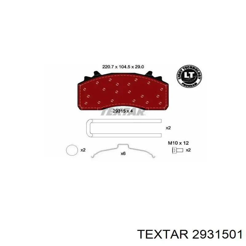 Klocki hamulcowe przednie tarczowe VALEO 882287 cena, od 146,12 USD