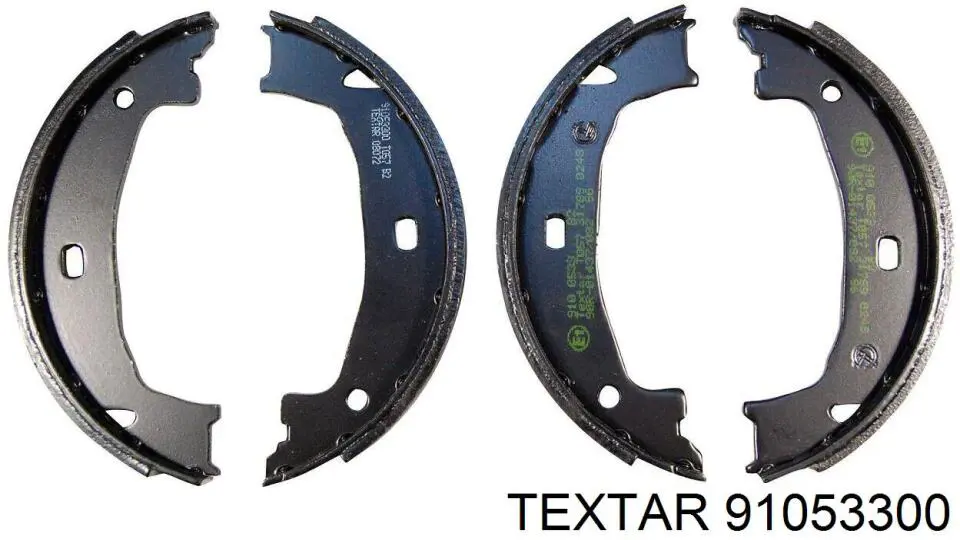 Klocki hamulca ręcznego Textar 91053300 cena, od 20,19 USD