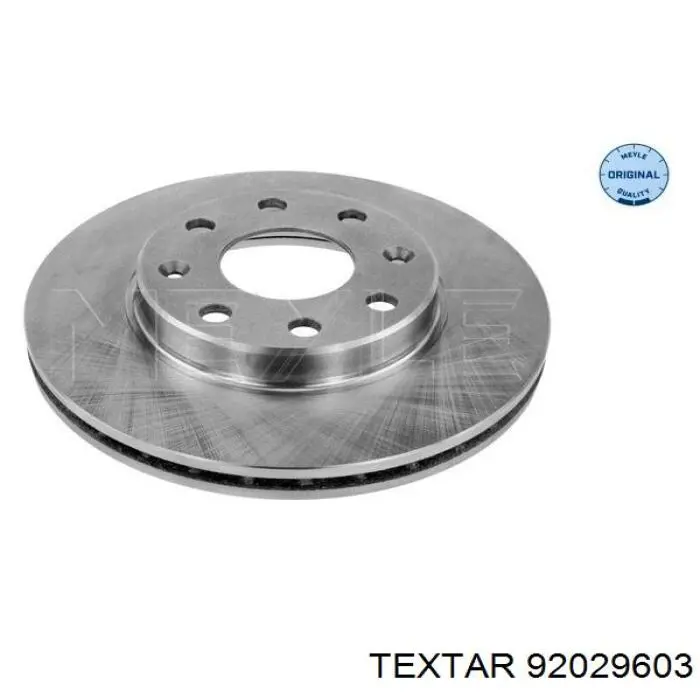 Do koszyka 92029603 Textar Tarcza hamulcowa przednia