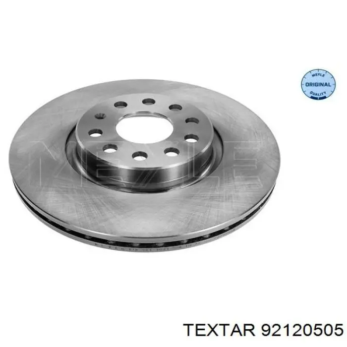 Tarcza hamulcowa przednia Textar 92120505 cena, od 74,89 USD
