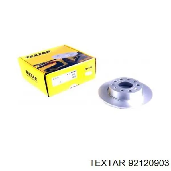 Tarcza hamulcowa tylna Textar 92120903 cena, od 31,51 USD