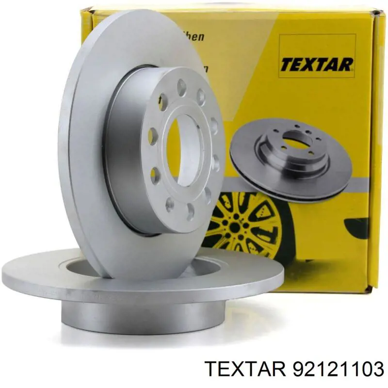 Tarcza hamulcowa tylna Textar 92121103 cena, od 35,08 USD