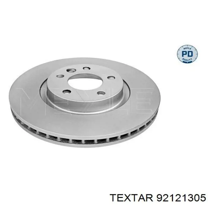 Tarcza hamulcowa przednia Textar 92121305 cena, od 80,75 USD