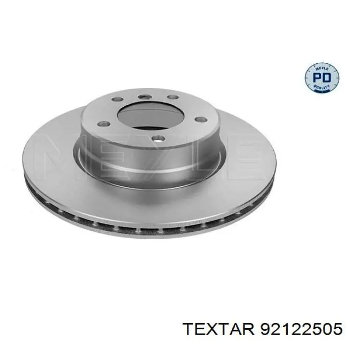 Do koszyka 92122505 Textar Tarcza hamulcowa przednia