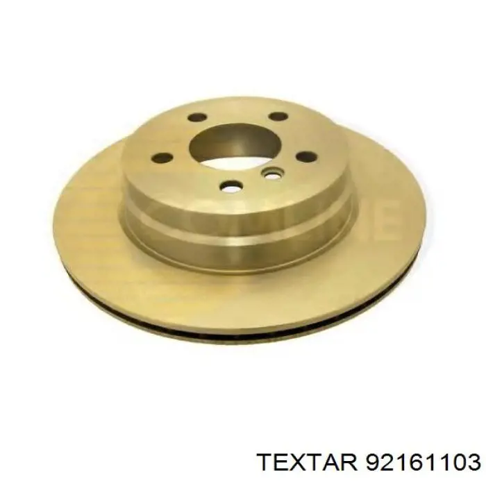 Do koszyka 92161103 Textar Tarcza hamulcowa tylna