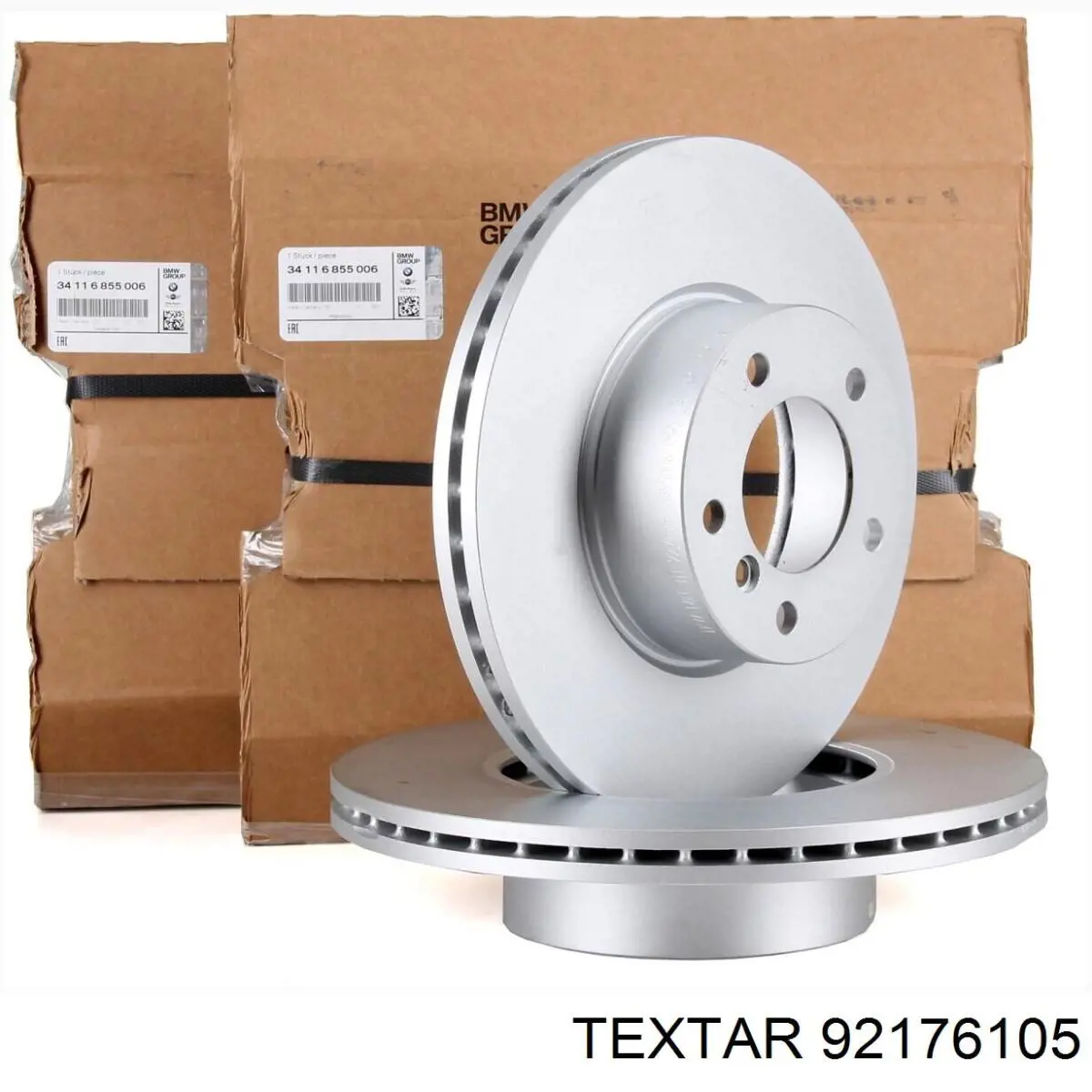 Tarcza hamulcowa przednia Textar 92176105 cena, od 68,73 USD