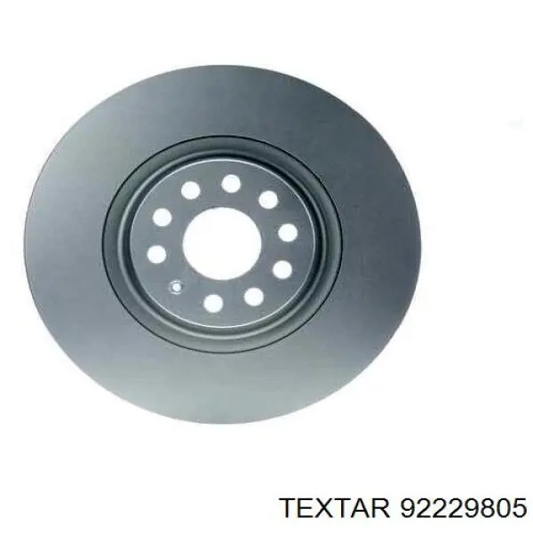 Do koszyka 92229805 Textar Tarcza hamulcowa przednia