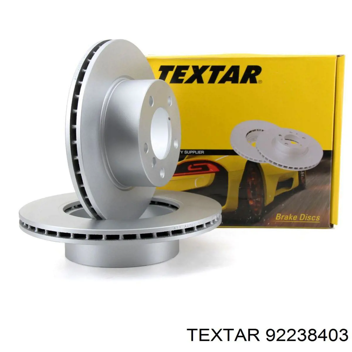 Tarcza hamulcowa przednia Textar 92238403 cena, od 50,56 USD