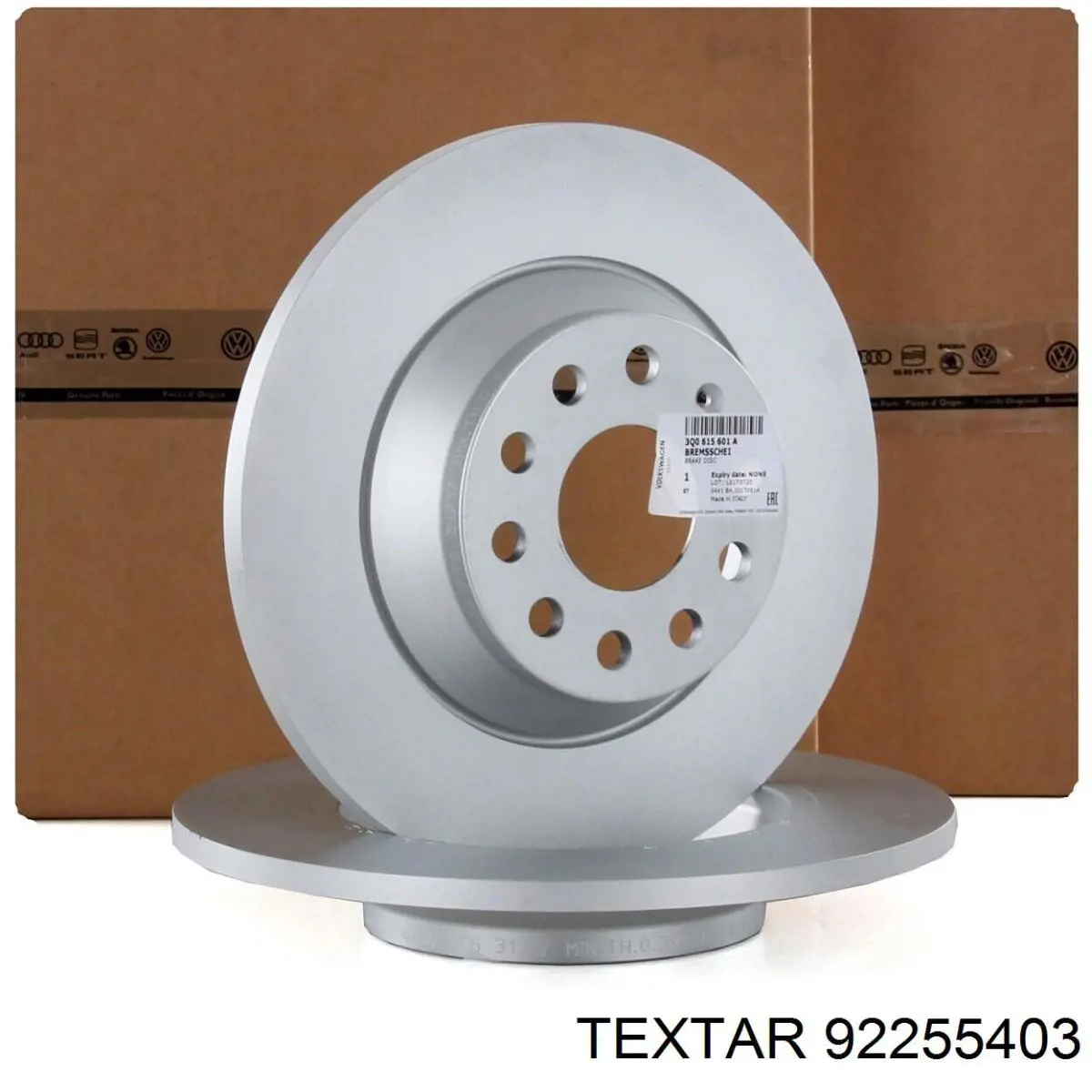 Do koszyka 92255403 Textar Tarcza hamulcowa tylna