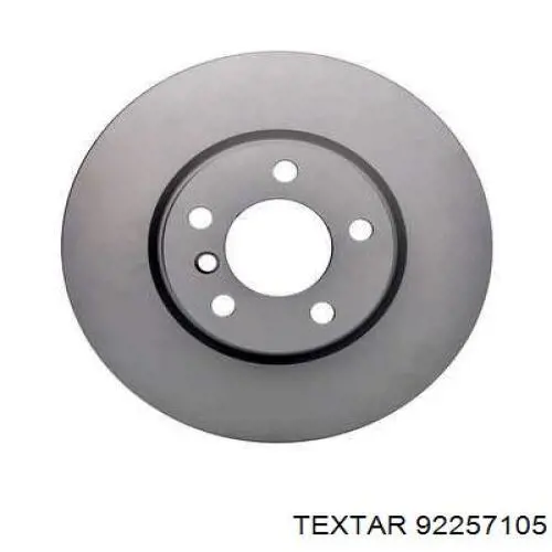 Do koszyka 92257105 Textar Tarcza hamulcowa przednia