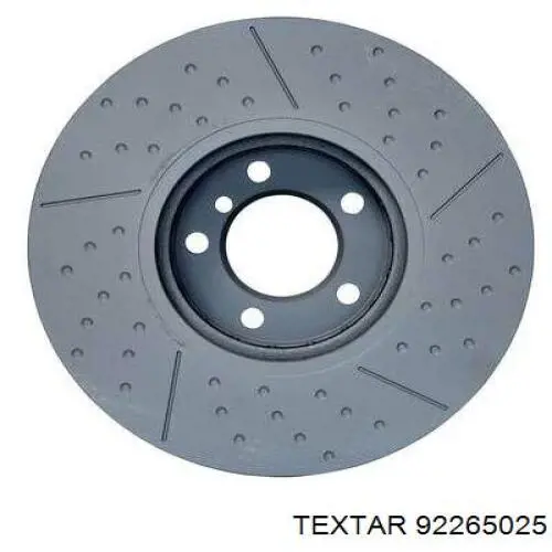 Tarcza hamulcowa przednia Textar 92265025 cena, od 153,19 USD