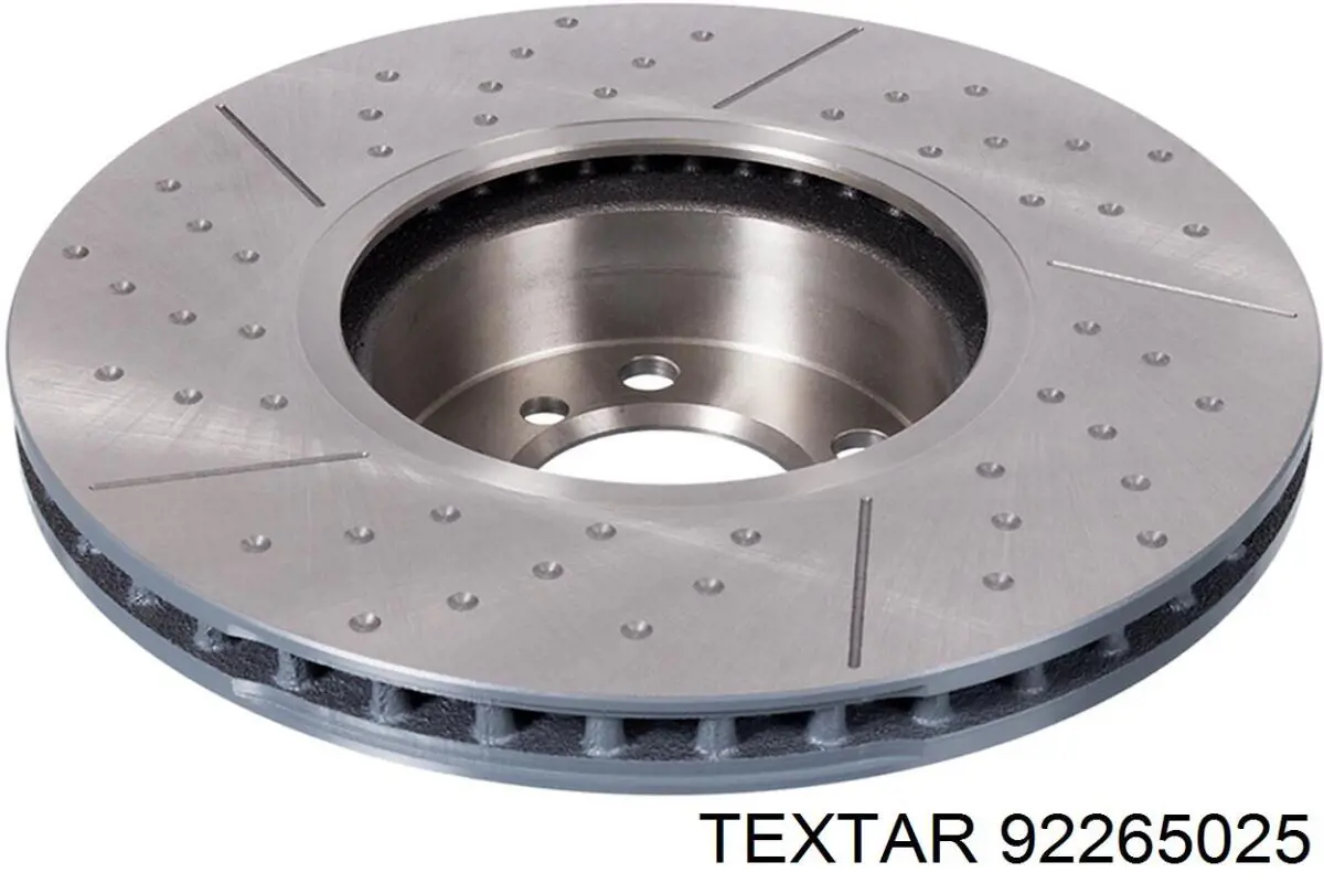92265025 Textar Tarcza hamulcowa przednia