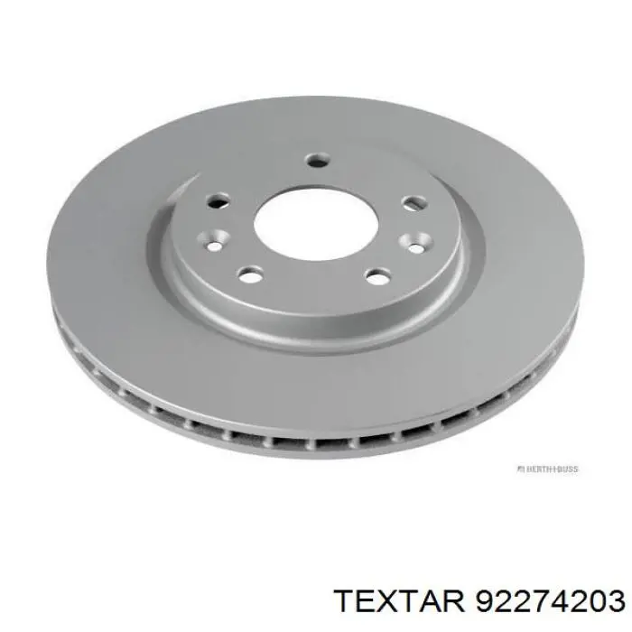 Do koszyka 92274203 Textar Tarcza hamulcowa przednia