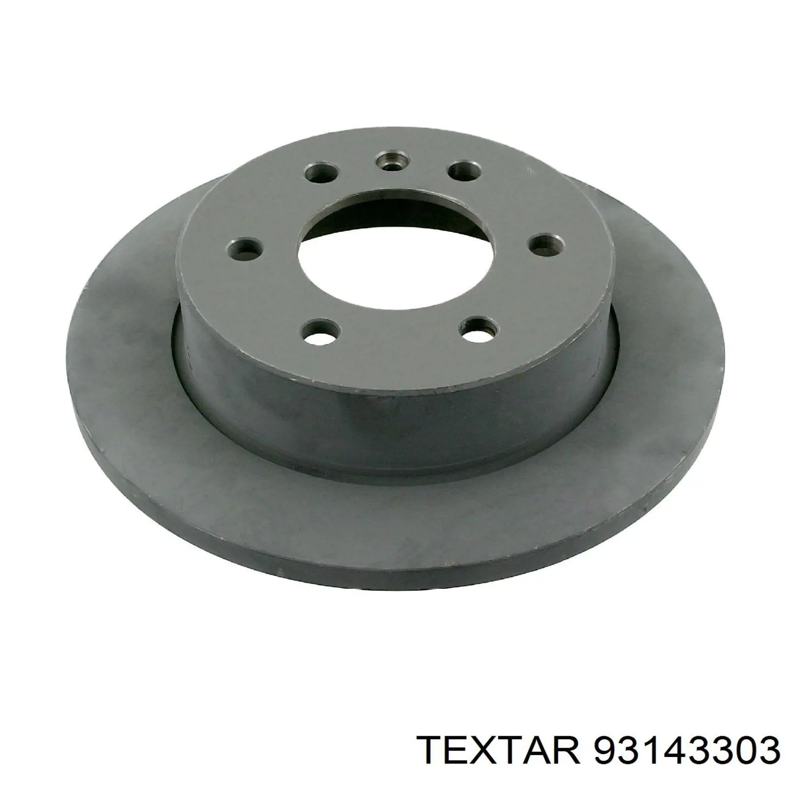 Do koszyka 93143303 Textar Tarcza hamulcowa tylna