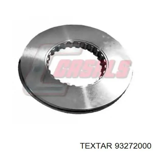 Tarcza hamulcowa przednia Textar 93272000 cena, od 250,95 USD