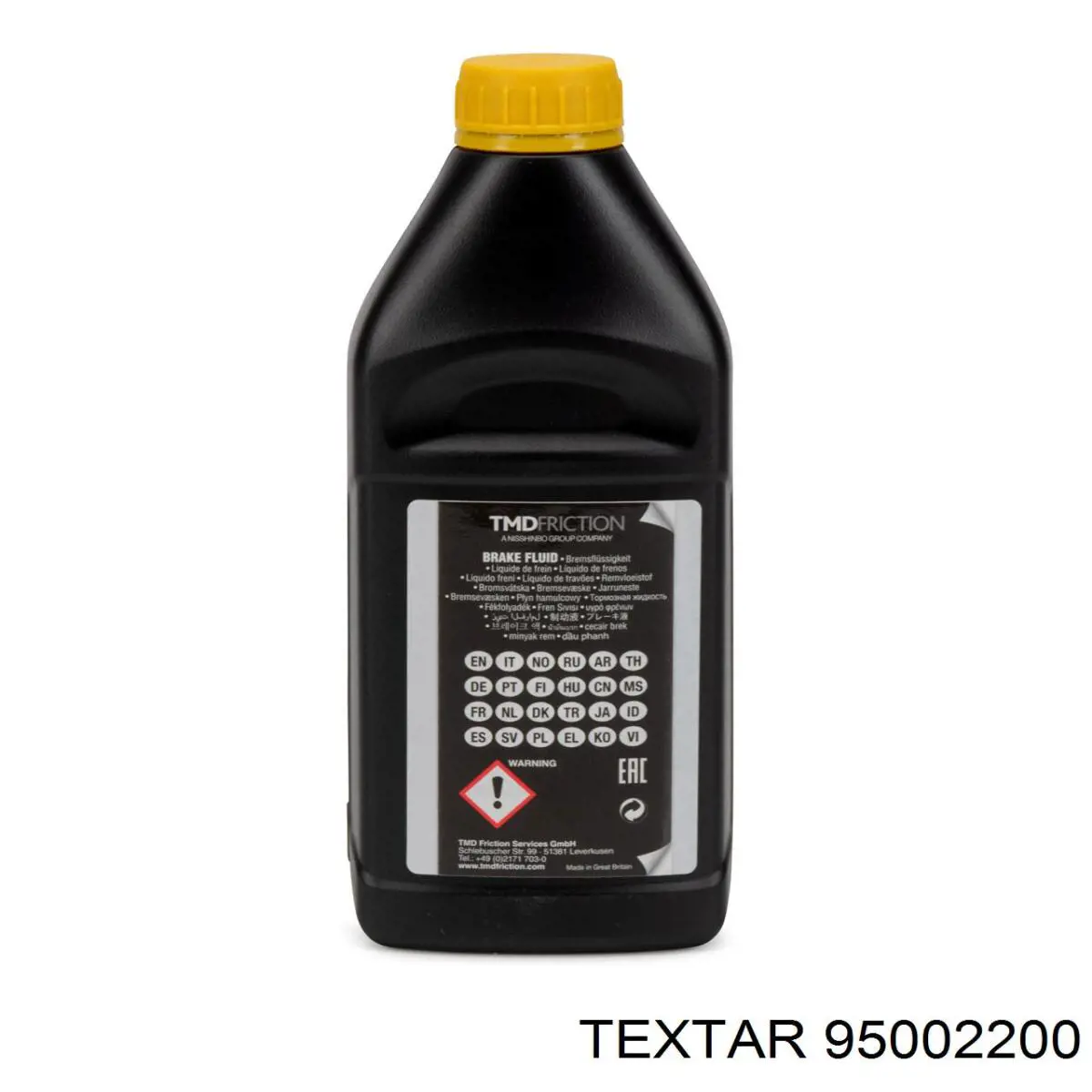 Do koszyka 95002200 Textar Płyn hamulcowy
