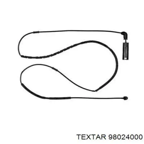 Czujnik zużycia klocków hamulcowych tylny Textar 98024000 cena, od 12,06 USD