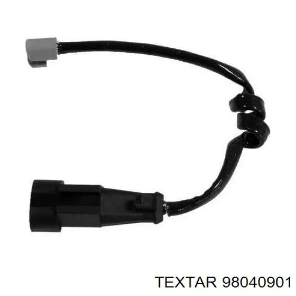 98040901 Textar Czujnik zużycia klocków hamulcowych przedni